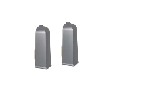 Narożnik zewnętrzny do listew Vigo 60 Arbiton, antracyt, 2 szt.